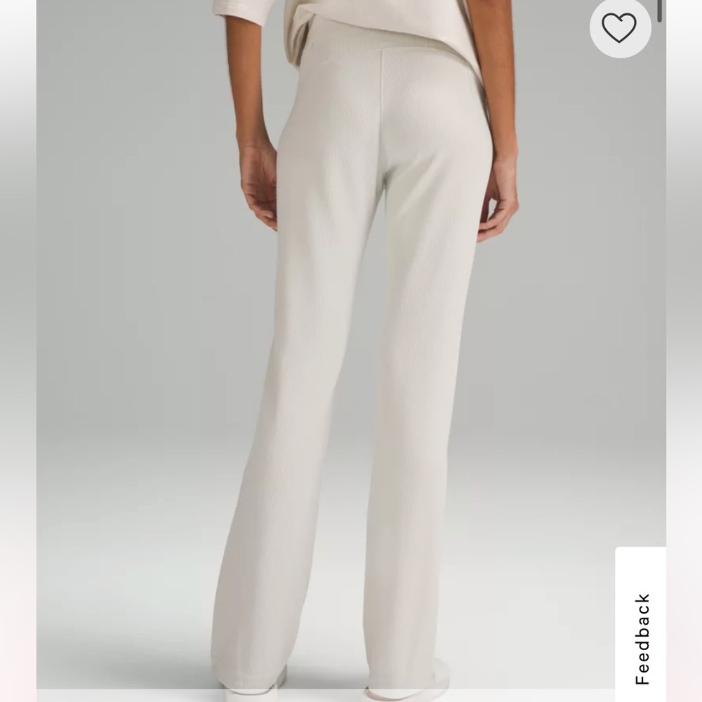 Lululemon Ribbed Softstreme Zip-Leg High Rise Pant - Picture 14 of 15